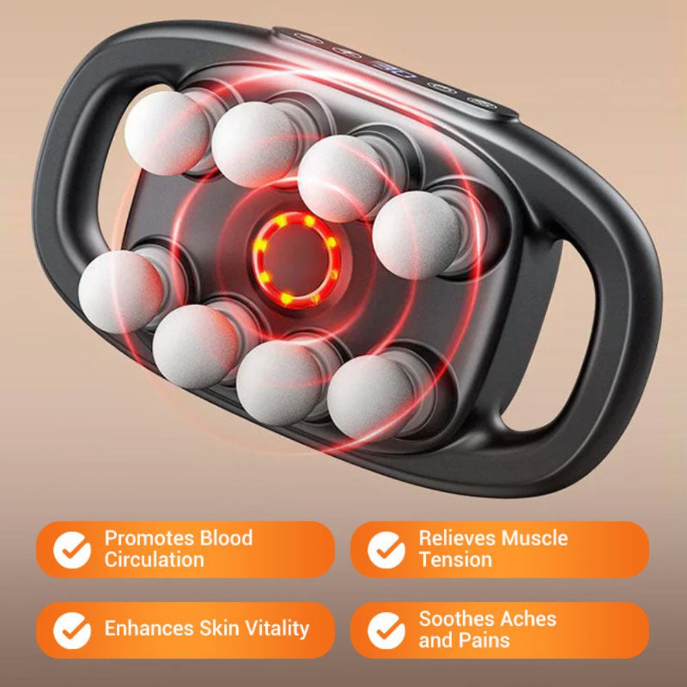 16-Drive 8-Head Massage Gun Set