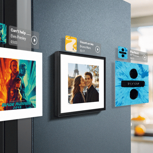 Fridgebeats – Personalized Music Fridge Magnet | Unique Gift for Your Loved Ones