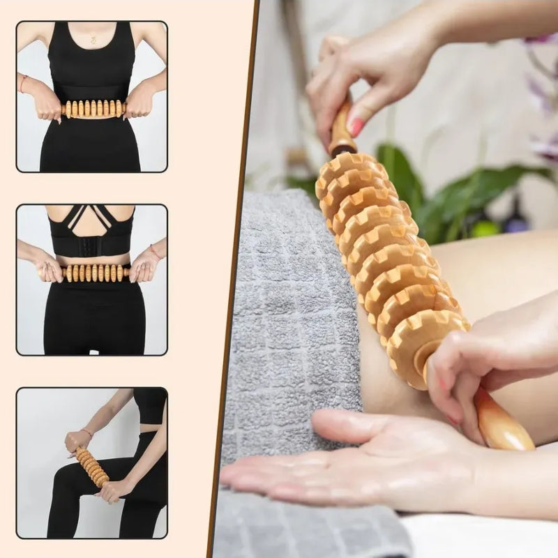 Wooden Lymphatic Drainage & Gua Sha Kit