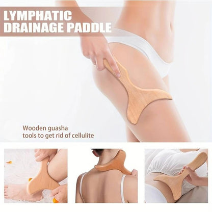 Wooden Lymphatic Drainage & Gua Sha Kit