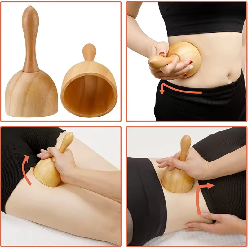 Wooden Lymphatic Drainage & Gua Sha Kit
