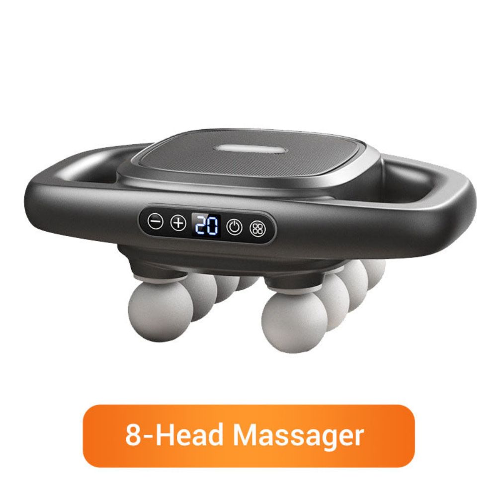 16-Drive 8-Head Massage Gun Set