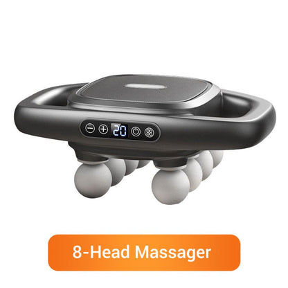 16-Drive 8-Head Massage Gun Set